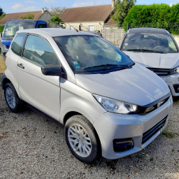 Aixam city grise d'occasion - Voiture sans permis pas cher