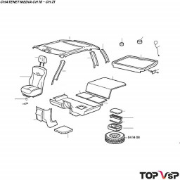 Roue complète avec pneu 145 r13 pouces et jante tôle Chatenet Média - 041408