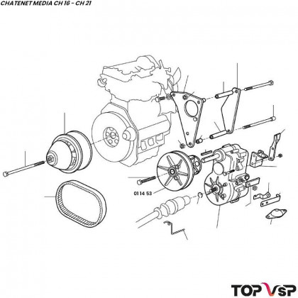 Variateur boîte de vitesse Chatenet Média Barooder - 011453