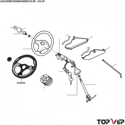 Volant sport top driver Chatenet Barooder Speedino - 0322033