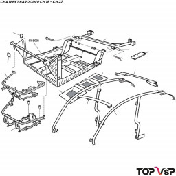 Châssis Chatenet Barooder par 2 - 0118001