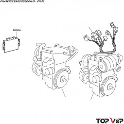 Calculateur à injection essence Chatenet Barooder Speedino - 0018014