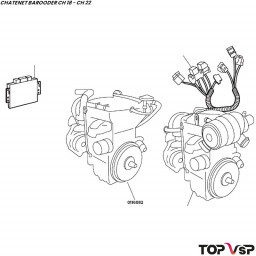 Moteur Lombardini Focs avec alternateur Progress Chatenet Barooder Speedino - 0116082