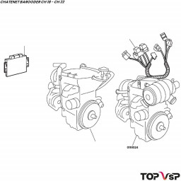 Moteur Lombardini 523 mpi essence Chatenet Barooder Speedino - 0118024