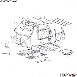Colle isr 7003 Chatenet ch 26 à Sporteevo ch 39 - 1226007