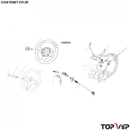 Volant Chatenet ch 26 à Sporteevo ch 39 - 0326045