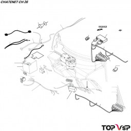 Attache faisceau Chatenet ch 26 à Sporteevo ch 39 - 0626021