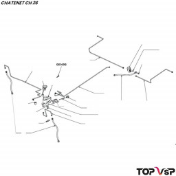 Agrafe de flexible de frein Chatenet ch 26 magasin pièces détachées vsp