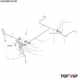 Joint bocal de maître cylindre Chatenet ch 26 à Sporteevo ch 39 - 0117379