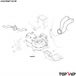 Chauffage kar 350 12 volts Chatenet ch 26 à Sporteevo ch 39 - 0026007