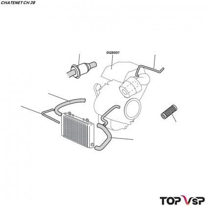 Moteur Lombardini ldw 442 dci Chatenet ch 28 - 0128007