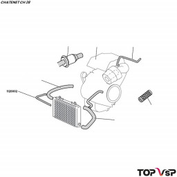 Durit de vase d'expansion Chatenet ch 28 - 1128002