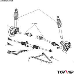 Cardan avec clips Chatenet ch 46 - 0146082