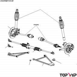 Cardan avec clips Chatenet ch 46 - 0146082