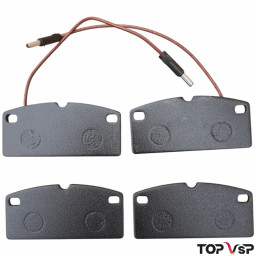 Pièces vsp adaptable plaquette de frein avant 25 mm Ligier Microcar Dué 0181037