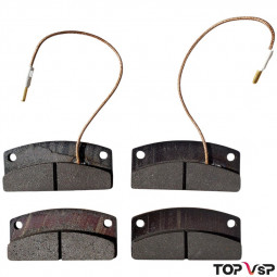 Plaquettes de frein avant adaptables 25 mm toutes marques - 0181037-6G065-6L065-0122020-011470-F0040000786-F0040000706