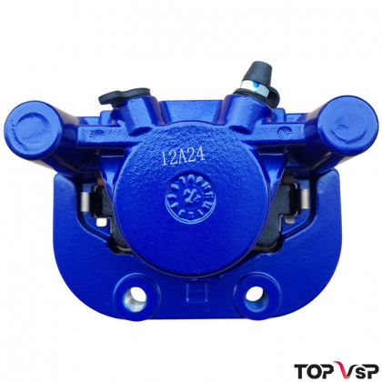 Etrier de frein avant droit bleu adaptable Aixam Minauto - AD-6AR064