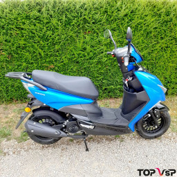 Scooter prix pas cher TNT motor Dixon bleu neuf garanti constructeur 2 ans