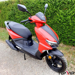 Boutique achat scooter neuf Tnt Motor Dixon rouge doré