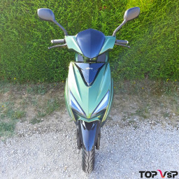 Scooter 50 km/h avec permis AM BSR Tnt Motor Dixon vert métallisé