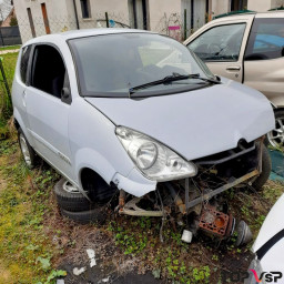 Aixam Roadline bleu clair voiture sans permis 500 euros sans carte grise