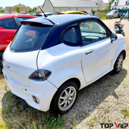 Véhicule sans permis Chatenet ch 40 blanc moteur Lombardini Evo à remplacer
