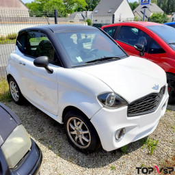 Chatenet ch40 blanche toit noir véhicule sans permis d'occasion à réparer