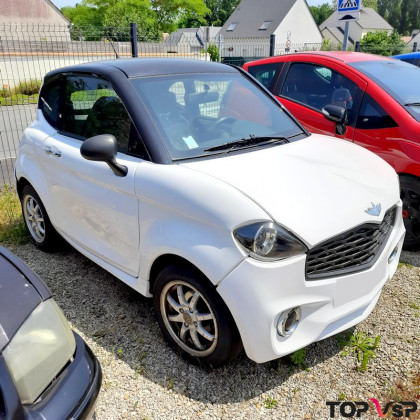 Chatenet ch40 blanche toit noir véhicule sans permis d'occasion à réparer