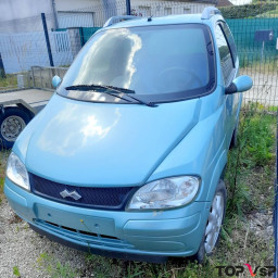Voiturette sans permis d'occasion petit prix à réparer Ligier XToo vert bouteille