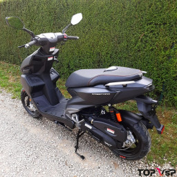 Magasin vente en ligne scooter neuf Tnt Motor Streetmax noir mat