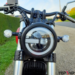 Phare de moto Archive Black pearl 125 cc