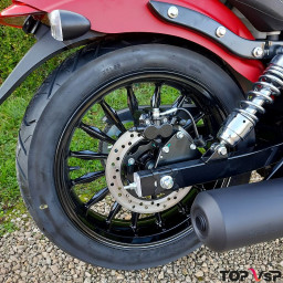 Roue arrière de moto Archive black pearl 125 cc