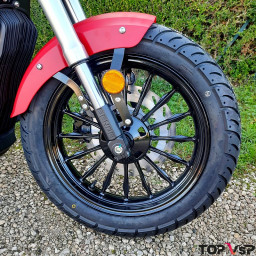 Roue avant de moto Archive black pearl 125 cc