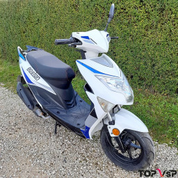 Vente en ligne de scooter d'occasion Tnt Motor Boston blanc 12 pouces