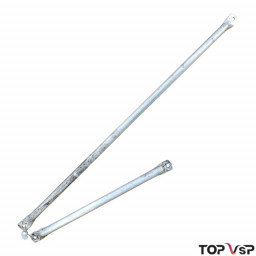 Pièces vsp occasion pour Microcar Virgo 3 traverse tête amortisseur aluminium