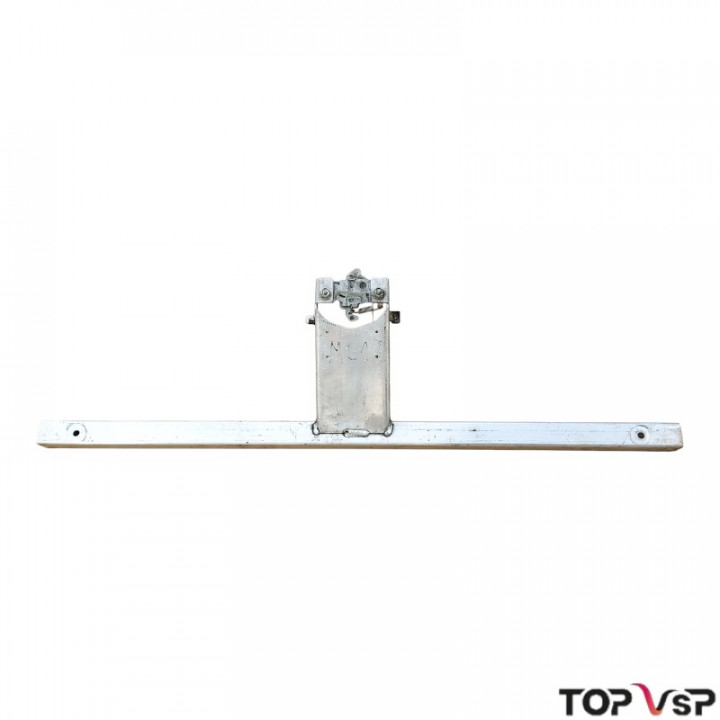 Traverse support serrure de capot alu Microcar MC 1 moteur Lombardini