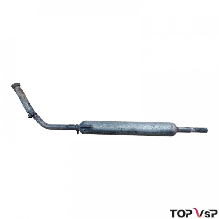 Silencieux d'intermédiaire échappement occasion Aixam avec flexible