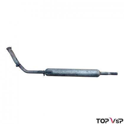 Silencieux d'intermédiaire échappement occasion Aixam avec flexible