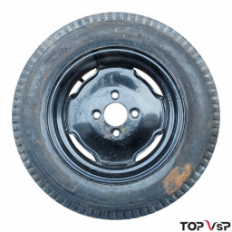 Occasion pièces sans permis roue complète avec jante 4,8 - 12 pouces Deli tire