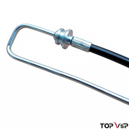 Boutique sans permis pièce détachée Aixam Méga flexible frein avant gauche sans abs