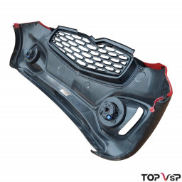 Occasion pare chocs avant rouge Chatenet ch46 Sportline avec calandre et chrome