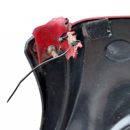 Occasion pièce mini car sans permis Chatenet ch 46  pare chocs avant rouge