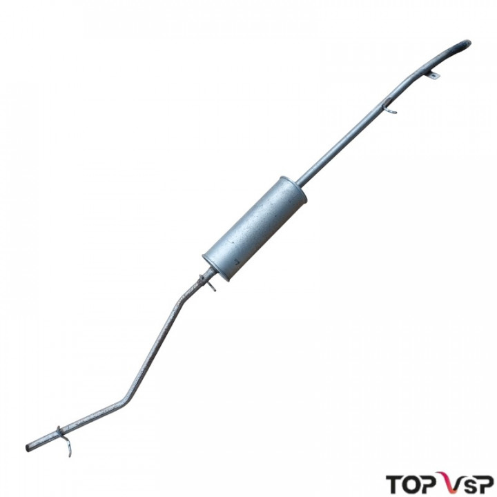 Ligne pot d'échappement avec silencieux occasion Microcar Virgo 3