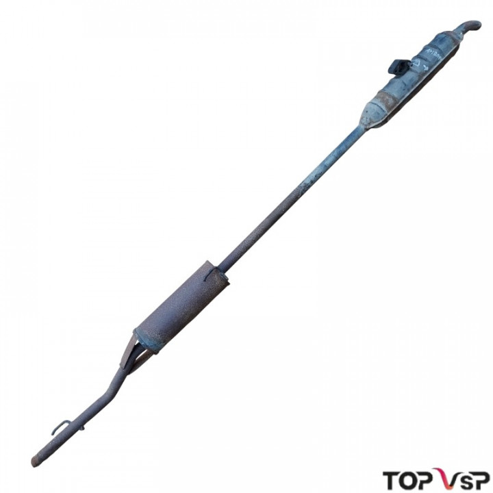 Ligne pot d'échappement complet avec silencieux occasion Ligier Ambra