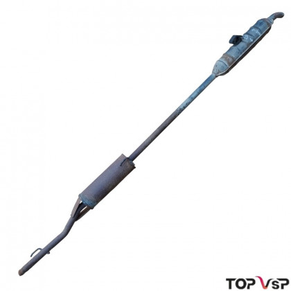 Ligne pot d'échappement complet avec silencieux occasion Ligier Ambra