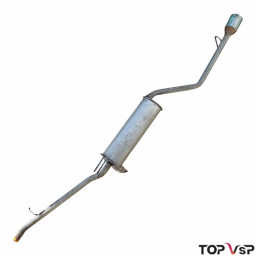 Ligne échappement avec pot et silencieux Ligier xtoo s pièces vsp d'occasion pas cher