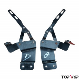 Jeu 2 charnières de capot complètes gauche et droite occasion auto sans permis