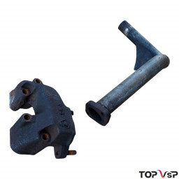 Achat en ligne pièces vsp occasion Microcar MC Lombardini collecteur d'échappement