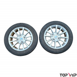 2 roues complètes occasion 155/65 R14 75T Riken Casalini