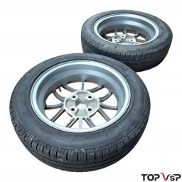 Pièces auto sans permis occasion jante 14 pouces Microcar avec pneu 155/65